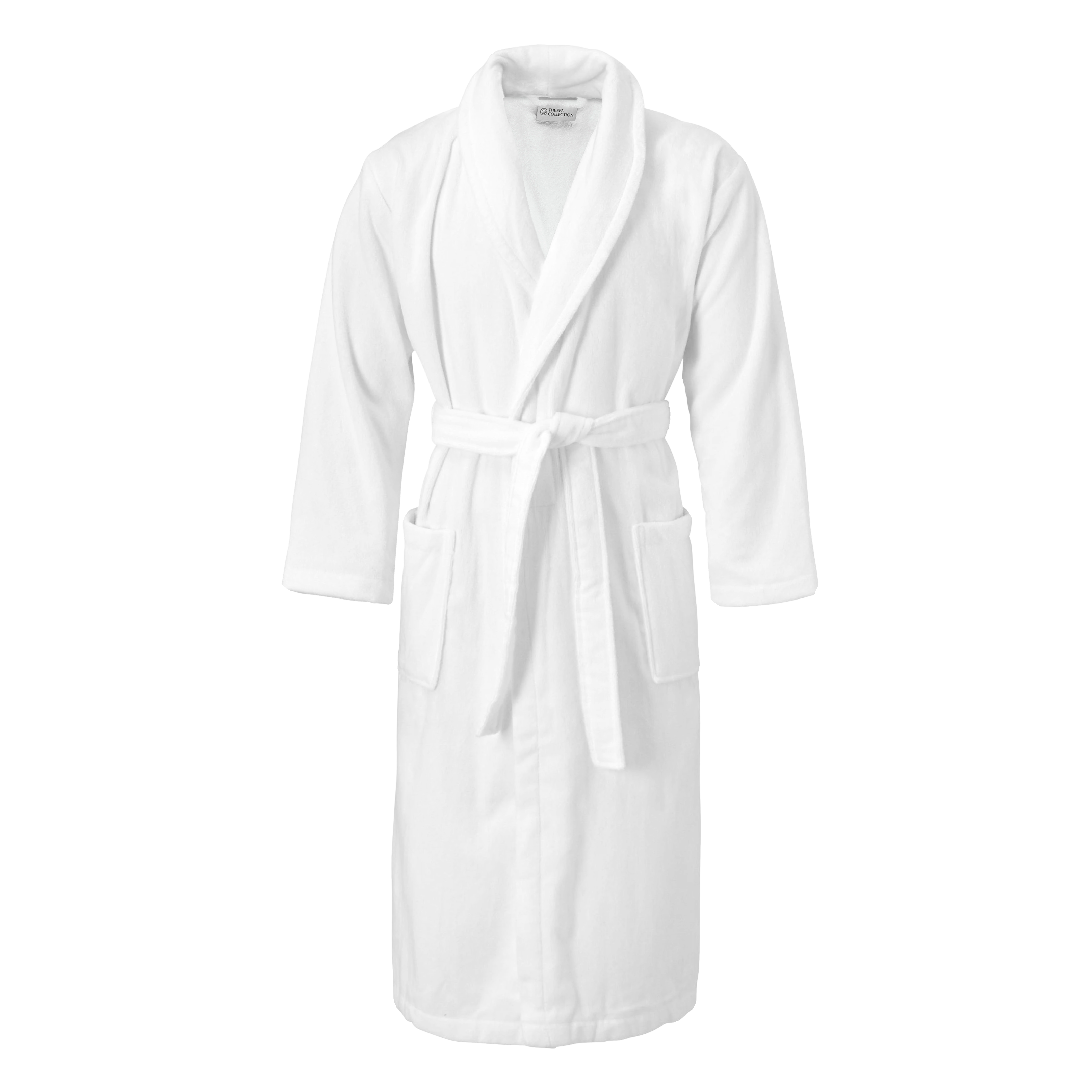 Peignoir blanc XL - 100 % velours